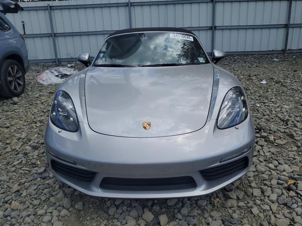 2024 Porsche Boxster VIN WP0CA2A87RK205830 COPART salvage auction — BURN, Nj - Cert Of Title-Salvage, sold $35,000 on 2026-07-08 (photo 5)