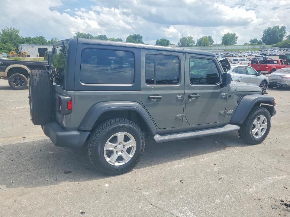 2020 Jeep Wrangler unlimited VIN 1C4HJXDGXLW235796 COPART salvage auction — MINOR DENT/SCRATCHES, MO - CERTIFICATE OF TITLE, sold $17,100 on 2026-07-16 (photo 3)