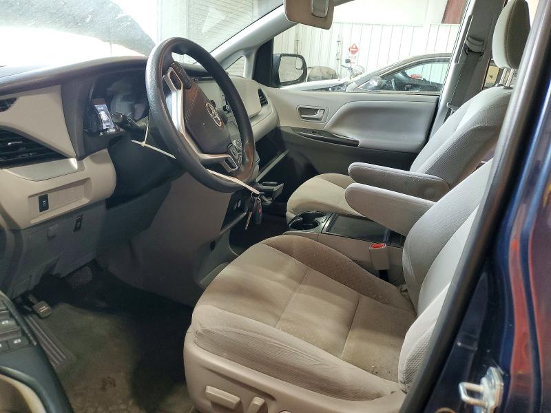 2018 Toyota Sienna VIN 5TDKZ3DC7JS956725 COPART salvage auction — FRONT END, Ny - Mv-907A Salvage Certificate, sold $1,750 on 2026-07-13 (photo 7)