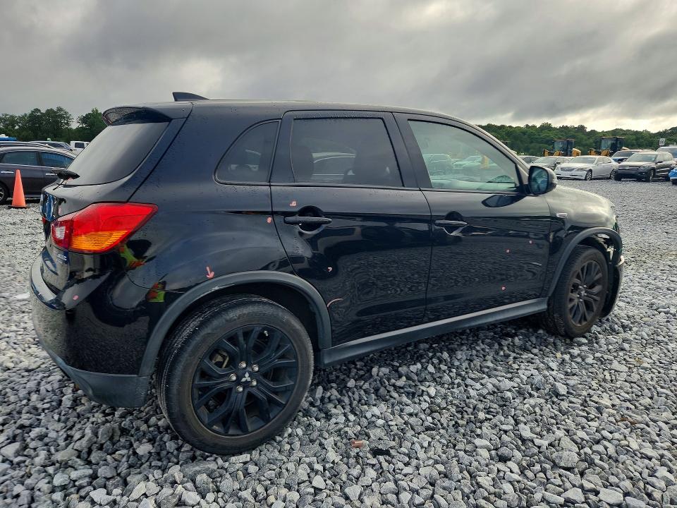 2017 Mitsubishi Outlander VIN JA4AP3AUXHZ041675 COPART salvage auction — FRONT END, GA - CERT OF TITLE-SALVAGE, sold $1,800 on 2026-07-28 (photo 3)
