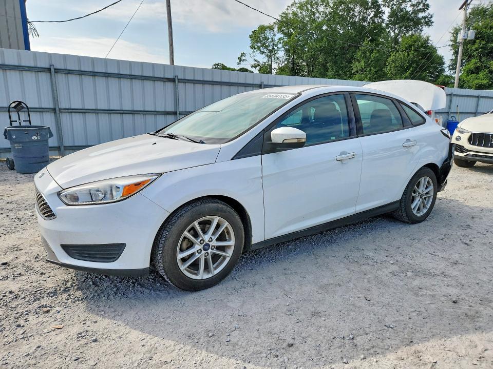2017 Ford Focus VIN 1FADP3FE7HL260025 COPART salvage auction — REAR END, Salvage Title, sold $250 on 2026-07-29 (photo 1)