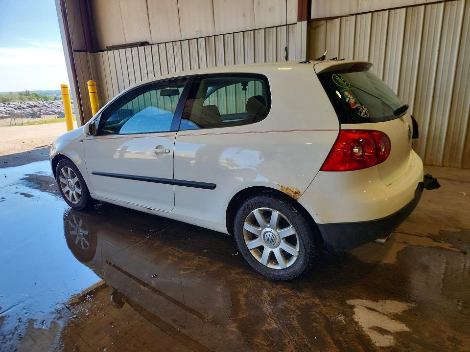 2009 Volkswagen Golf VIN WVWBA71K09W030138 COPART salvage auction — REAR END, Pa - Certificate Of Salvage, sold $400 on 2026-07-02 (photo 2)