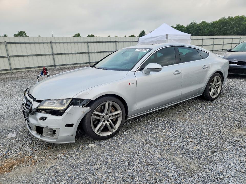 2014 Audi VIN WAUWGAFC4EN046550 COPART salvage auction — FRONT END, TX - SALVAGE VEHICLE TITLE, sold $125 on 2026-08-24 (photo 1)