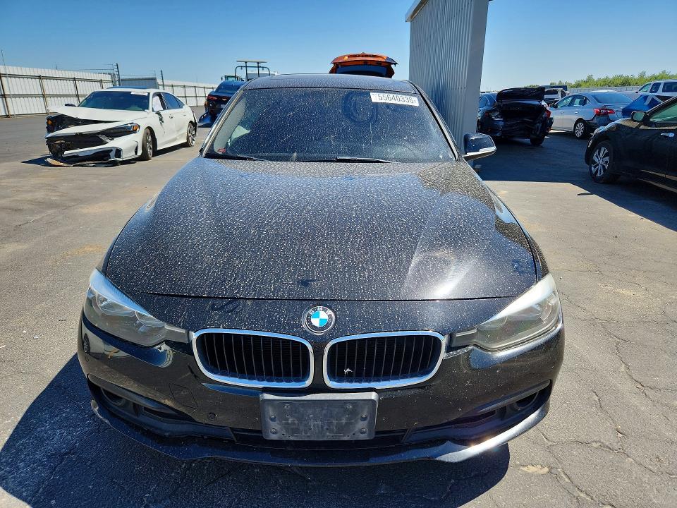 2017 BMW 3 series VIN WBA8E1G3XHNU16417 COPART salvage auction — SIDE, CA - SALVAGE CERTIFICATE, sold $625 on 2026-07-16 (photo 5)