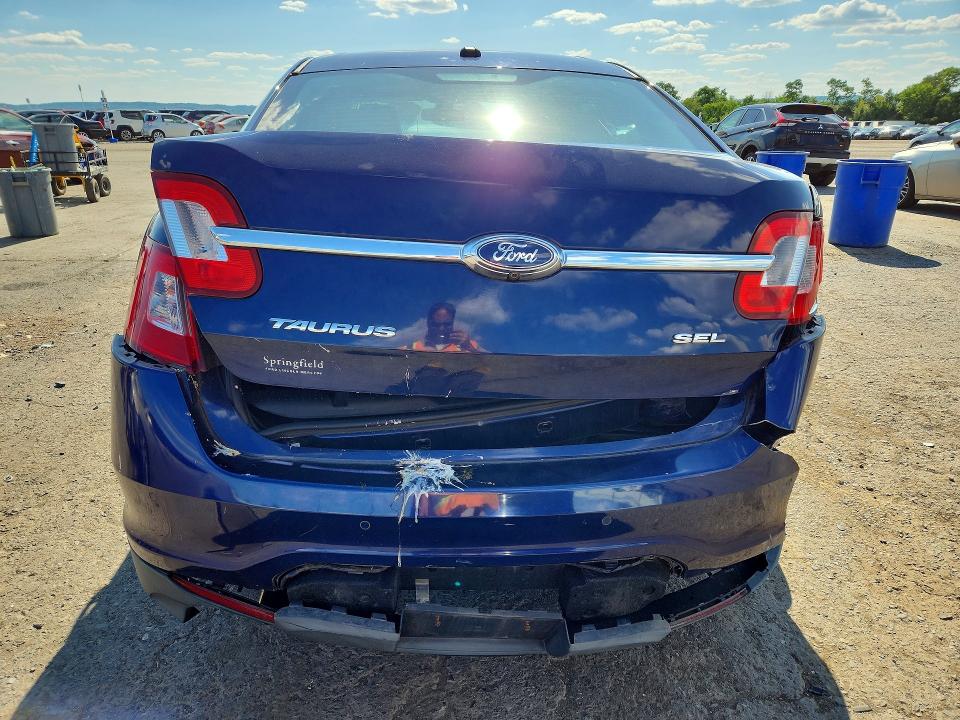 2011 Ford Taurus VIN 1FAHP2EW2BG124679 COPART salvage auction — REAR END, Pa - Certificate Of Salvage, sold $525 on 2026-07-02 (photo 6)