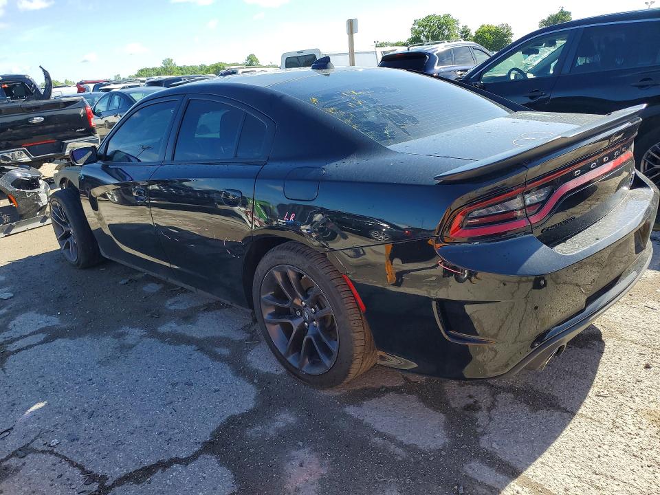 2021 Dodge Charger VIN 2C3CDXGJ0MH511416 COPART salvage auction — FRONT END, IN - CERT OF TITLE-SALVAGE TITLE, sold $9,400 on 2026-07-31 (photo 2)