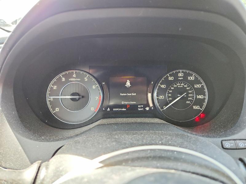 2021 Acura Rdx VIN 5J8TC2H37ML016670 COPART salvage auction — SIDE, Ma - Cert Of Title-Salvage, sold $8,000 on 2026-07-27 (photo 9)