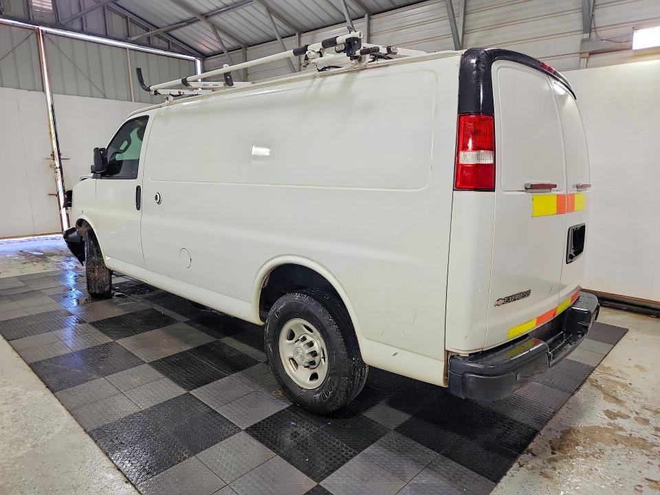2019 Chevrolet Express 2500 VIN 1GCWGAFP4K1352883 COPART salvage auction — FRONT END, Nc - Dlr Only-Clean/Over 25% Damage, sold $225 on 2026-07-09 (photo 2)