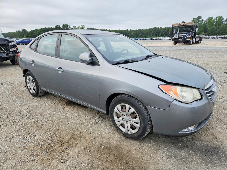 2010 Hyundai Elantra VIN KMHDU4AD3AU860995 COPART salvage auction — REAR END, Nc - Salvage Certificate Of Title, sold $225 on 2026-07-13 (photo 4)