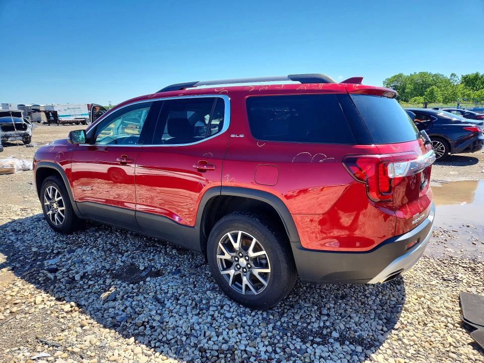 2021 Gmc VIN 1GKKNRL4XMZ225867 COPART salvage auction — HAIL, Wv - Salvage Certificate, sold $9,100 on 2026-07-29 (photo 2)