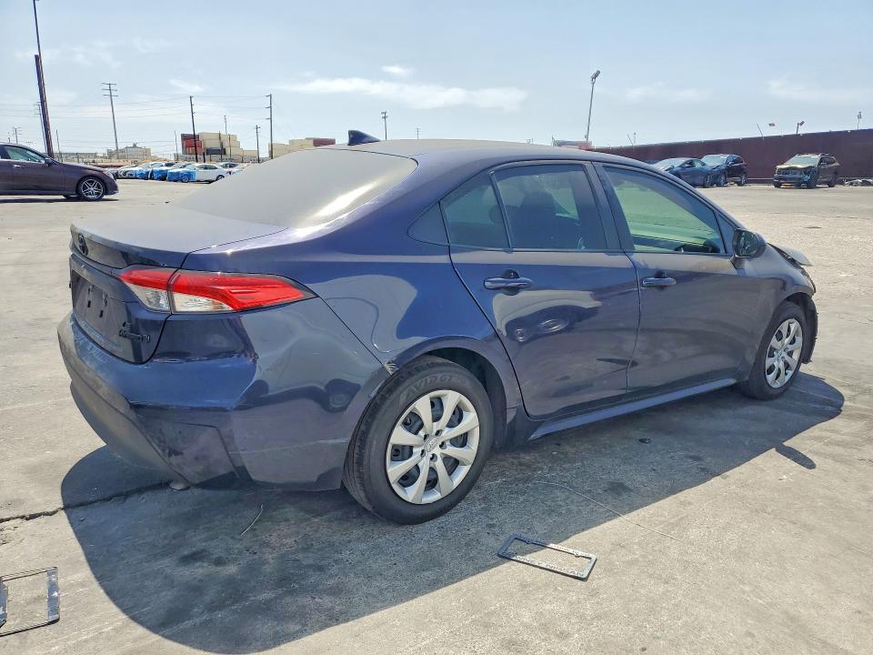 2024 Toyota Corolla VIN JTDBCMFE7RJ030954 COPART salvage auction — FRONT END, Ca - Salvage Certificate, sold $4,850 on 2026-07-08 (photo 3)