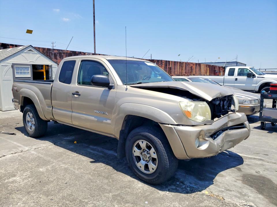 2005 Toyota Tacoma VIN 5TETU62N35Z108200 COPART salvage auction — FRONT END, Ca - Salvage Certificate, sold $3,450 on 2026-07-06 (photo 4)