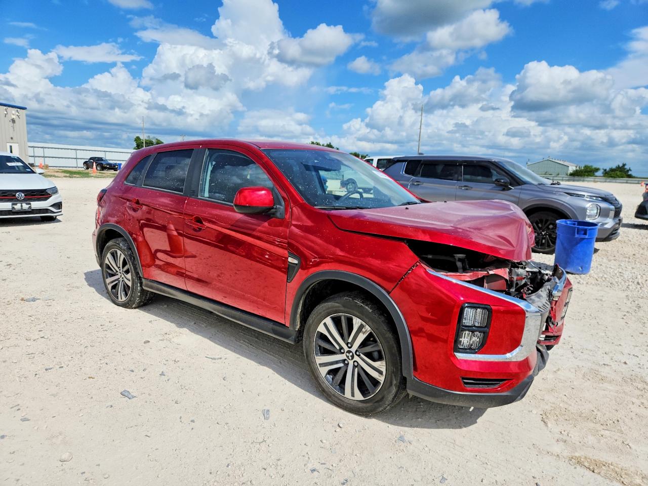 2023 Mitsubishi Outlander Sport VIN JA4ARUAU4PU014984 COPART salvage auction — Front End, TX - CERTIFICATE OF TITLE (P), sold $4,700 on 2026-07-09 (photo 4)