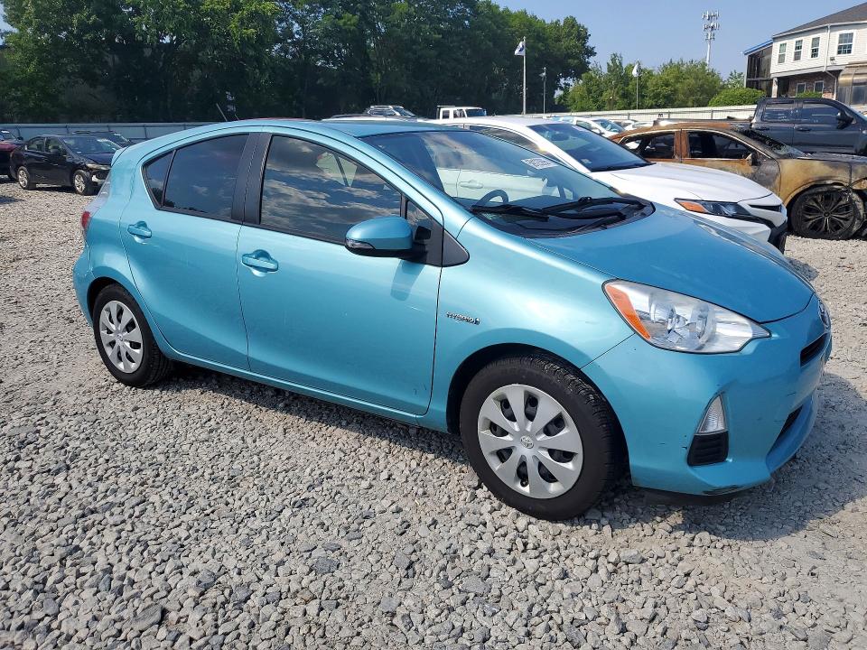 2013 Toyota Prius VIN JTDKDTB37D1034832 COPART salvage auction — SIDE, Ma - Cert Of Title-Reconstrctd Coll, sold $2,150 on 2026-07-15 (photo 4)
