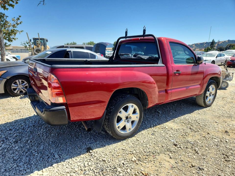 2005 Toyota Tacoma VIN 5TENX22N25Z115034 COPART salvage auction — SIDE, Ca - Salvage Certificate, sold $3,150 on 2026-07-28 (photo 3)