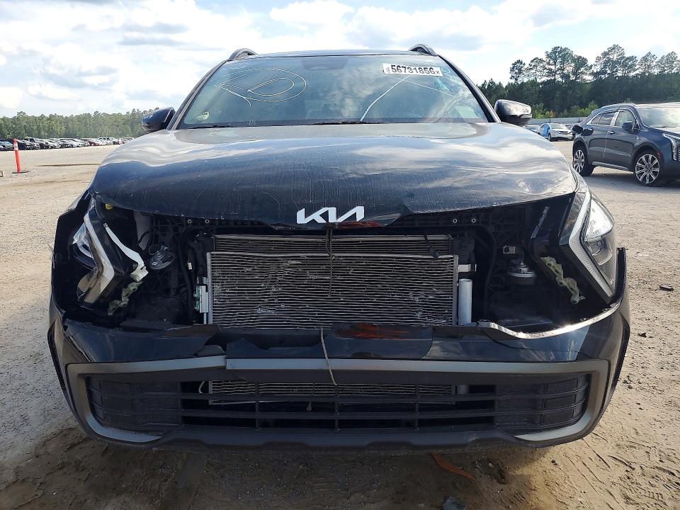 2023 Kia Sportage VIN 5XYK6CAF1PG123483 COPART salvage auction — FRONT END, Nc - Certificate Of Title, sold $14,200 on 2026-07-29 (photo 5)