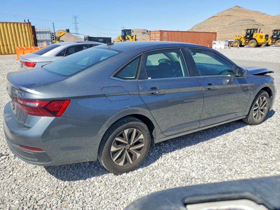 2024 Volkswagen Jetta VIN 3VW5M7BU7RM026833 COPART salvage auction — FRONT END, Nv - Salvage Title, sold $4,950 on 2026-07-22 (photo 3)
