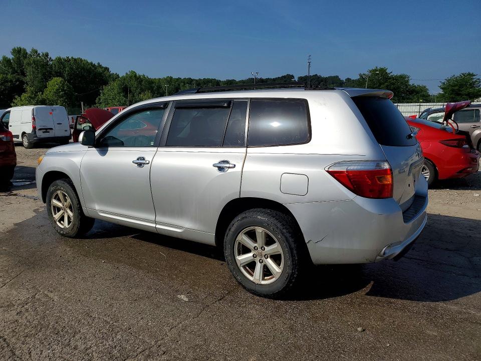 2008 Toyota Highlander VIN JTEDS41A382015629 COPART salvage auction — SIDE, KY - CERT OF TITLE-SALVAGE, sold $1,700 on 2026-07-27 (photo 2)