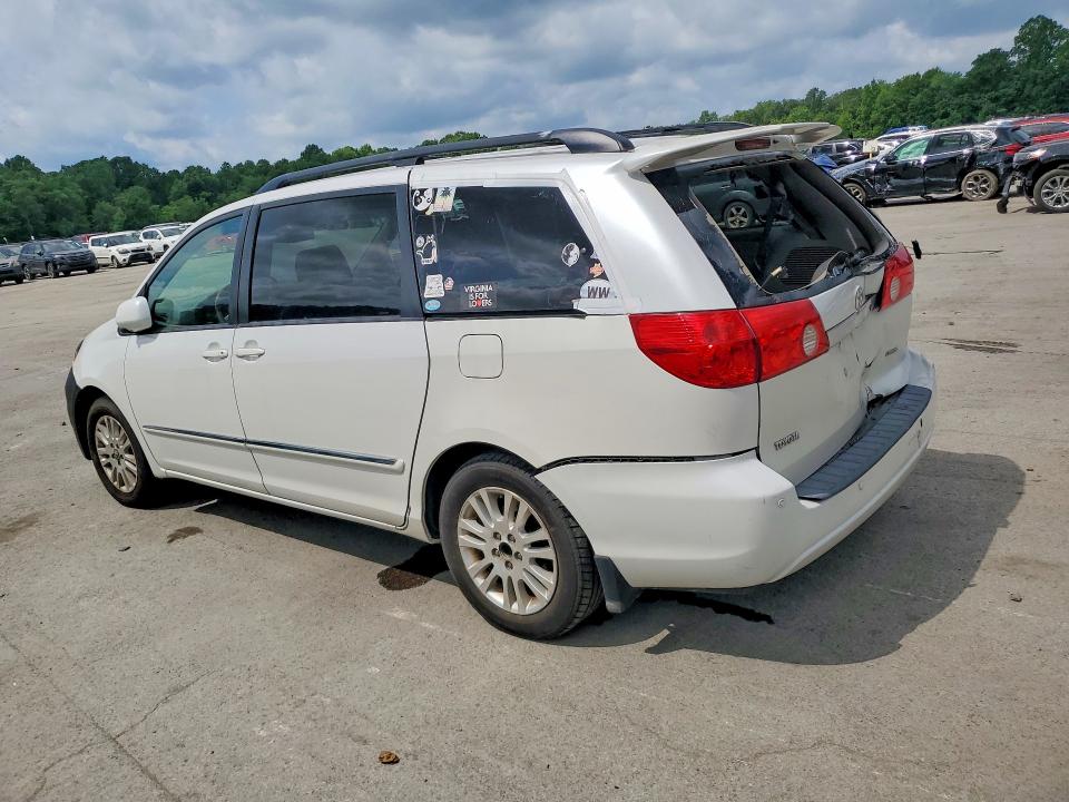 2008 Toyota Sienna VIN 5TDZK22C88S203120 COPART salvage auction — REAR END, Pa - Certificate Of Salvage, sold $900 on 2026-07-16 (photo 2)
