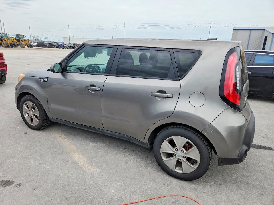 2015 Kia Soul VIN KNDJN2A27F7157932 COPART salvage auction — MECHANICAL, Tx - Certificate Of Title, sold $700 on 2026-07-08 (photo 2)