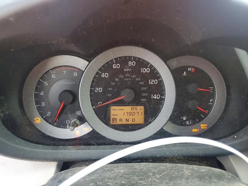 2008 Toyota Rav 4 VIN JTMBK33V085062959 COPART salvage auction — REAR END, Wv - Certificate Of Title, sold $1,600 on 2026-07-24 (photo 9)