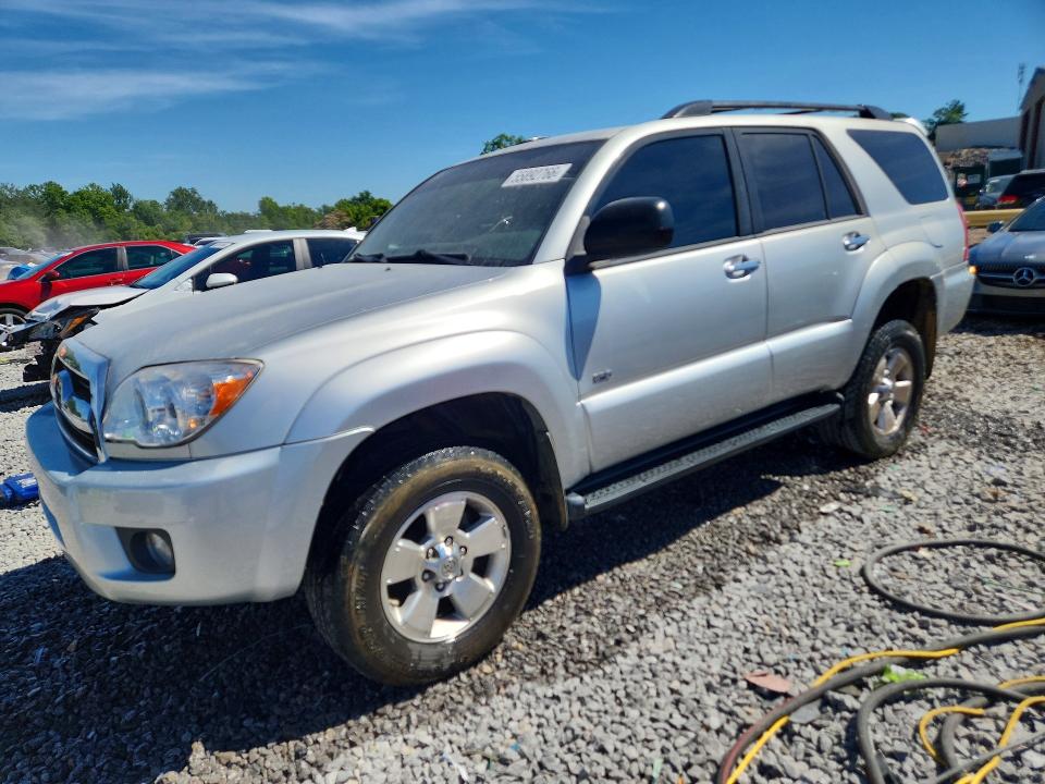 2007 Toyota 4runner VIN JTEZU14R178086405 COPART salvage auction — REAR END, Al - Cert Of Title-Salvage Title, sold $250 on 2026-07-28 (photo 1)