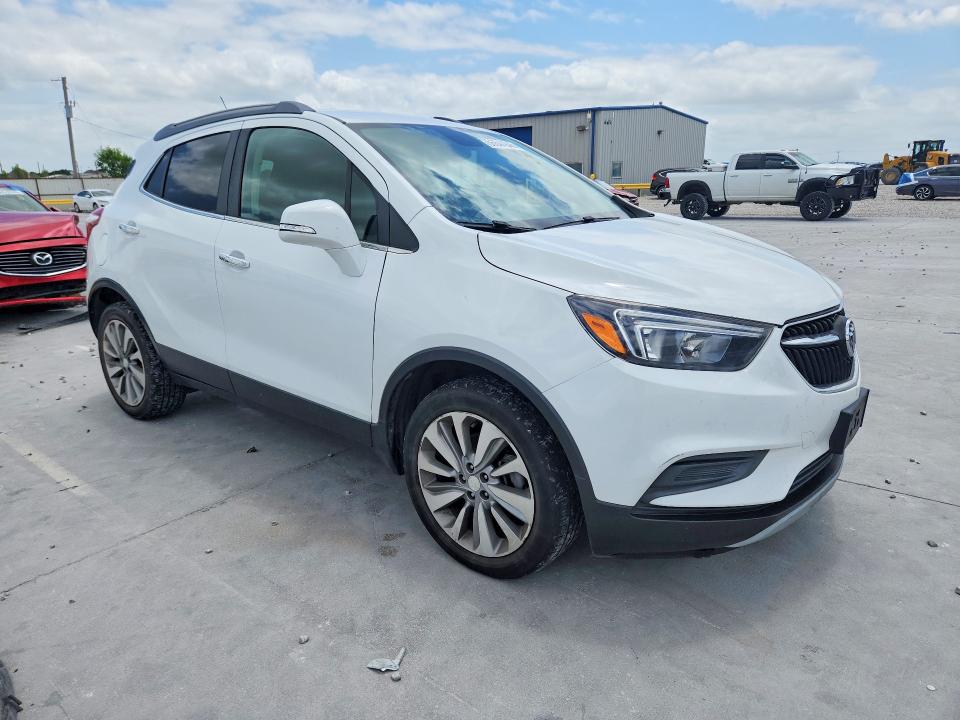 2018 Buick Encore VIN KL4CJASBXJB710683 COPART salvage auction — SIDE, TX - SALVAGE VEHICLE TITLE (P), sold $2,200 on 2026-07-17 (photo 4)