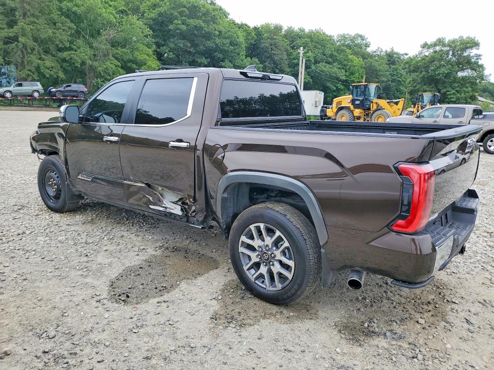 2025 Toyota Tundra VIN 5TFMA5DB7SX305948 COPART salvage auction — FRONT END, Tx - Certificate Of Title, sold $32,500 on 2026-07-21 (photo 2)