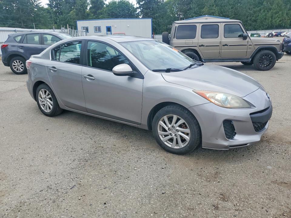 2012 Mazda 3 VIN JM1BL1V76C1534064 COPART salvage auction — FRONT END, Wa - Bill Of Sale, sold $350 on 2026-07-27 (photo 4)