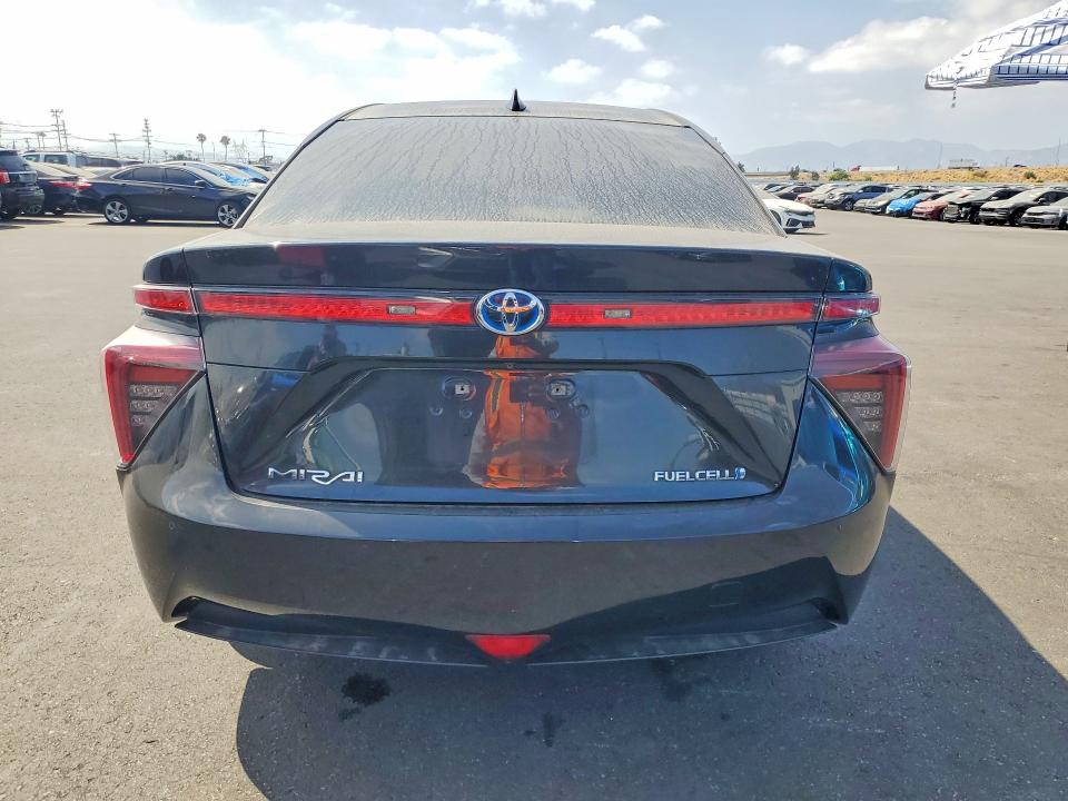 2016 Toyota Mirai VIN JTDBVRBD1GA000303 COPART salvage auction — FRONT END, Ca - Salvage Certificate, sold $550 on 2026-07-29 (photo 6)