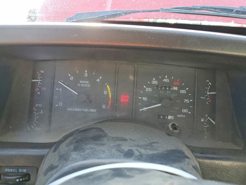 1993 Ford Mustang VIN 1FACP44M4PF157931 COPART salvage auction — REAR END, Co - Public - Salvage Title, sold $750 on 2026-07-02 (photo 9)