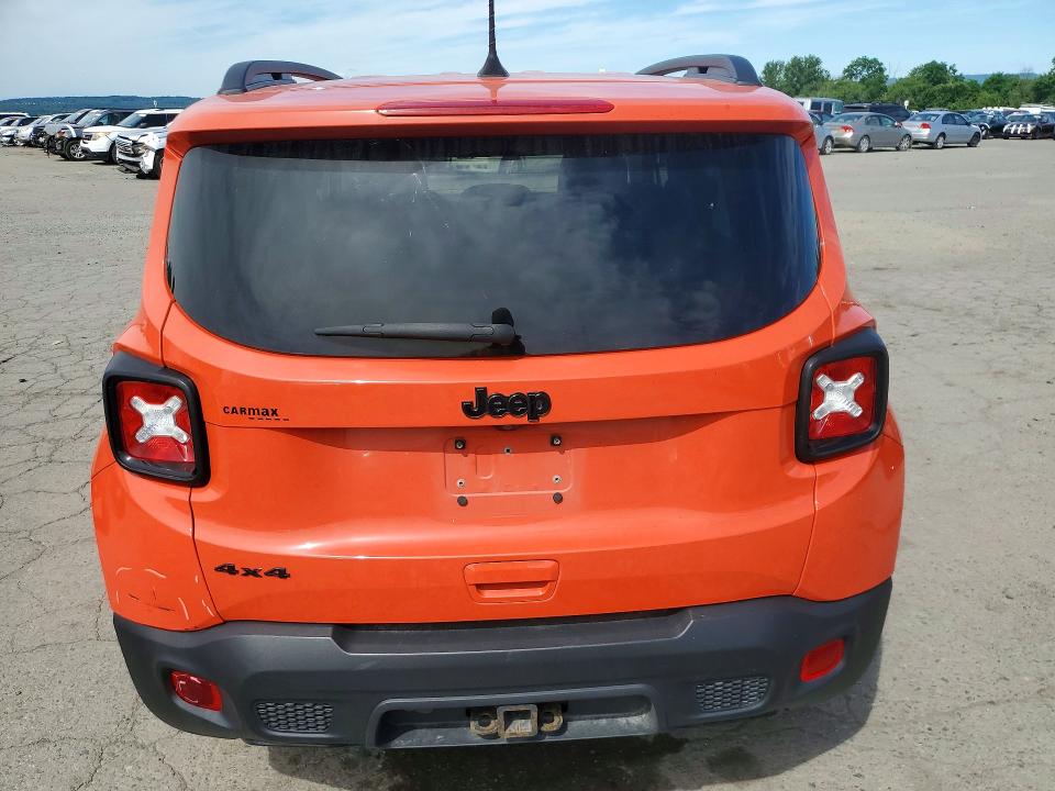 2019 Jeep Renegade VIN ZACNJBBB8KPJ84045 COPART salvage auction — FRONT END, Pa - Certificate Of Salvage, sold $1,450 on 2026-07-24 (photo 6)