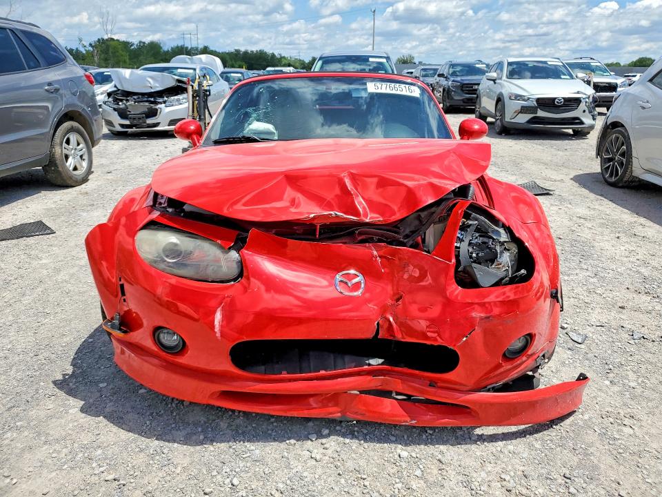 2006 Mazda Mx-5 VIN JM1NC25F460113304 COPART salvage auction — FRONT END, Ny - Mv-907A Salvage Certificate, sold $225 on 2026-08-03 (photo 5)