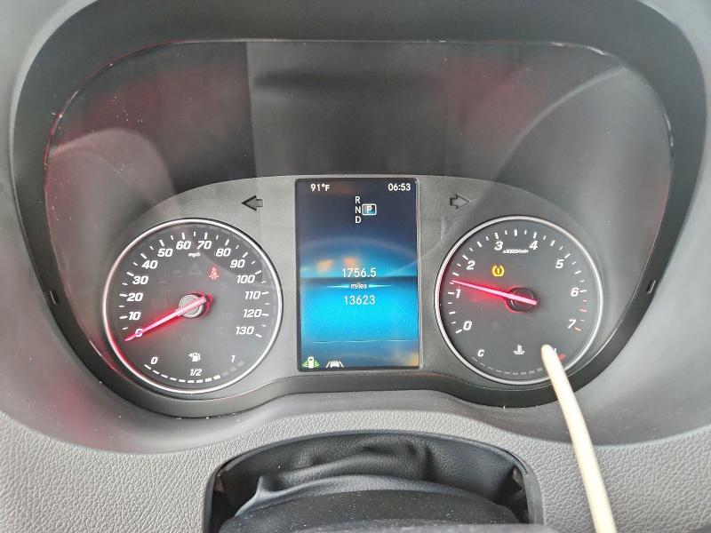 2023 Mercedes-benz Sprinter VIN W1Y40BHY6PT156264 COPART salvage auction — ROOF, Tx - Salvage Vehicle Title, sold $7,400 on 2026-07-29 (photo 9)