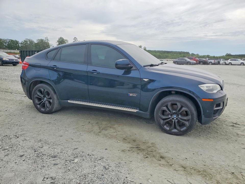2014 BMW X6 VIN 5UXFG8C58EL592800 COPART salvage auction — SIDE, In - Certificate Of Title (P), sold $6,400 on 2026-07-08 (photo 4)