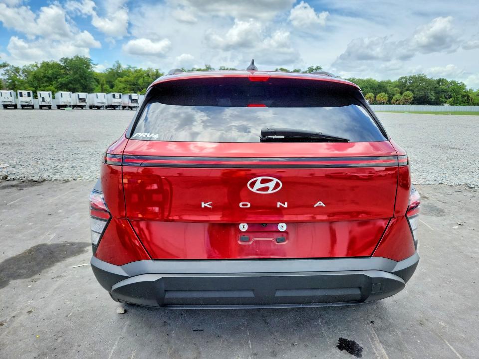 2025 Hyundai Kona VIN KM8HB3AB0SU205002 COPART salvage auction — SIDE, Fl - Certificate Of Destruction, sold $7,200 on 2026-07-13 (photo 6)
