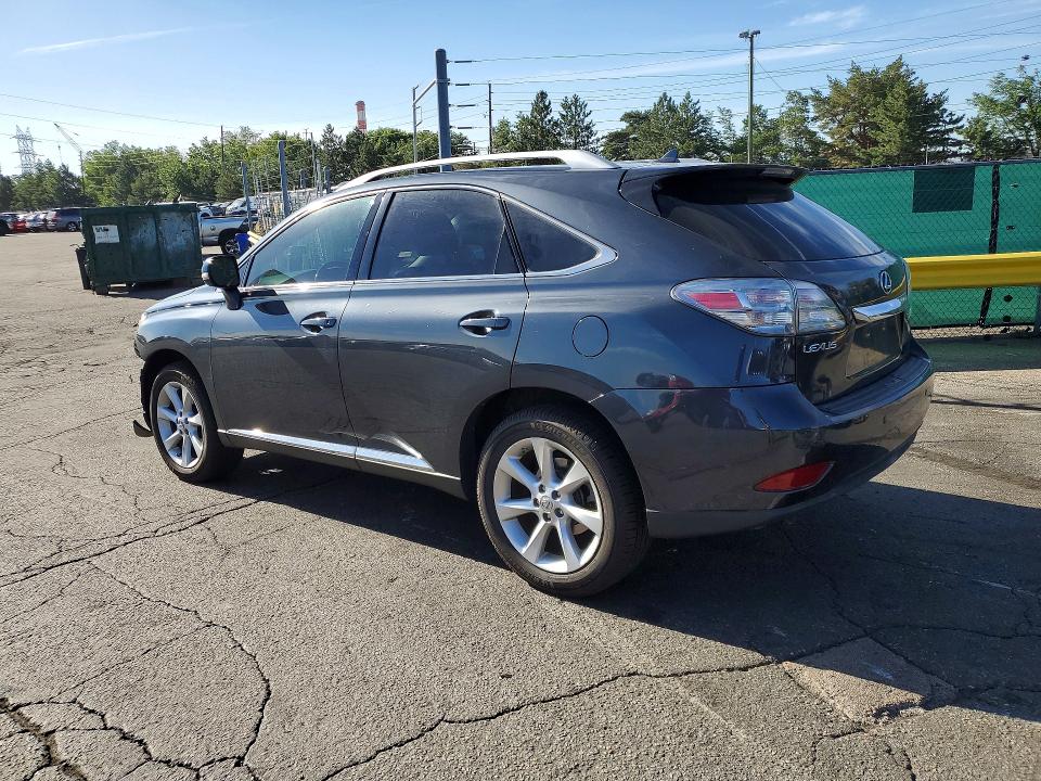 2010 Lexus Rx 350 VIN 2T2BK1BA9AC036139 COPART salvage auction — FRONT END, CO - SALVAGE TITLE (P), sold $3,600 on 2026-07-09 (photo 2)