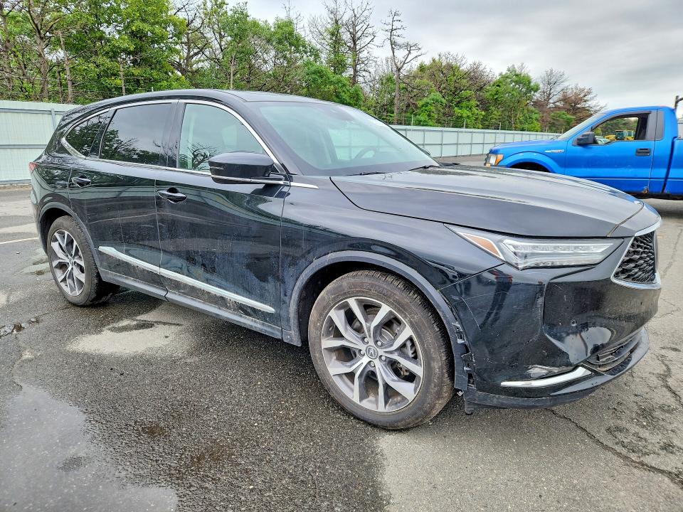 2024 Acura Mdx VIN 5J8YE1H45RL019352 COPART salvage auction — SIDE, Id - Salvage Certificate Of Title, sold $22,000 on 2026-09-16 (photo 4)