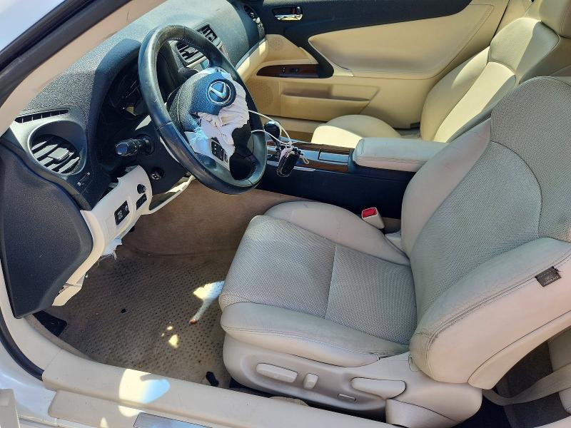 2013 Lexus VIN JTHFF2C25D2529292 COPART salvage auction — FRONT END, IL - SALVAGE CERTIFICATE, sold $500 on 2026-07-27 (photo 7)