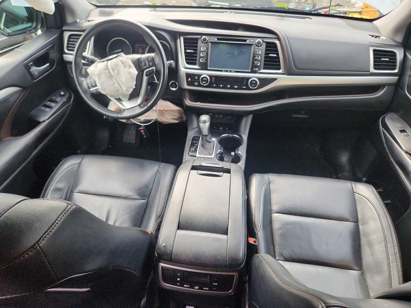 2017 Toyota VIN 5TDJZRFH1HS419267 COPART salvage auction — FRONT END, Md - Cert Of Salvage > 75% Damage, sold $4,050 on 2026-07-31 (photo 8)