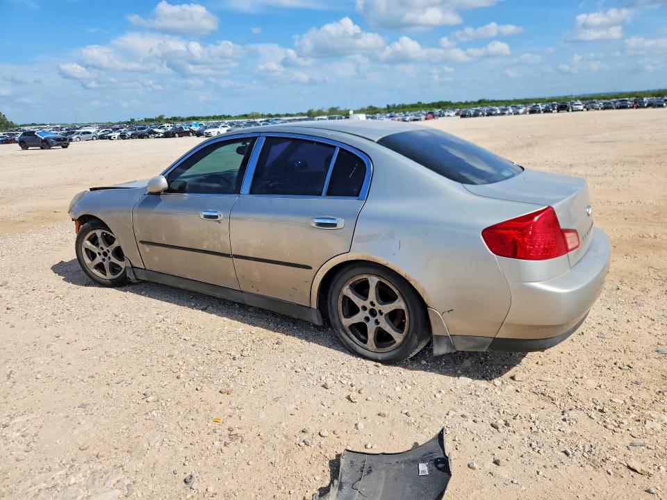 2004 Infiniti G35 VIN JNKCV51E64M615395 COPART salvage auction — FRONT END, TX - BONDED TITLE - SALVAGE (P), sold $225 on 2026-07-16 (photo 2)