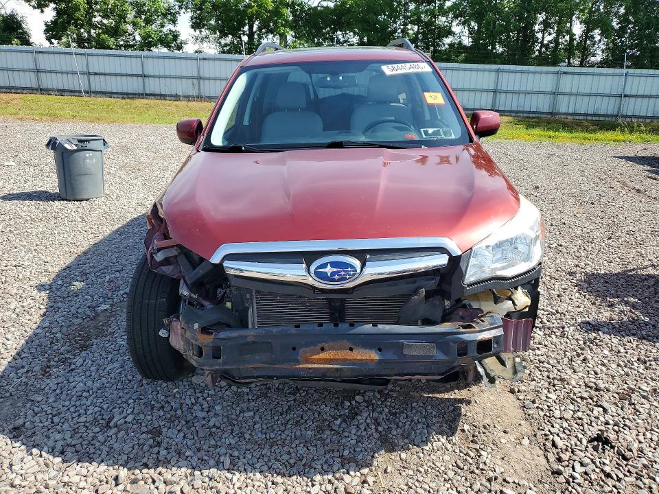 2015 Subaru Forester VIN JF2SJADC0FH573377 COPART salvage auction — FRONT END, Ny - Mv-907A Salvage Certificate, sold $450 on 2026-07-15 (photo 5)