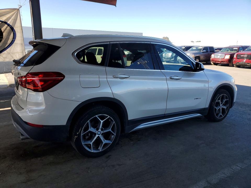 2018 BMW X1 VIN WBXHU7C37J5H40662 COPART salvage auction — REAR END, Ca - Salvage Certificate, sold $3,850 on 2026-07-23 (photo 3)