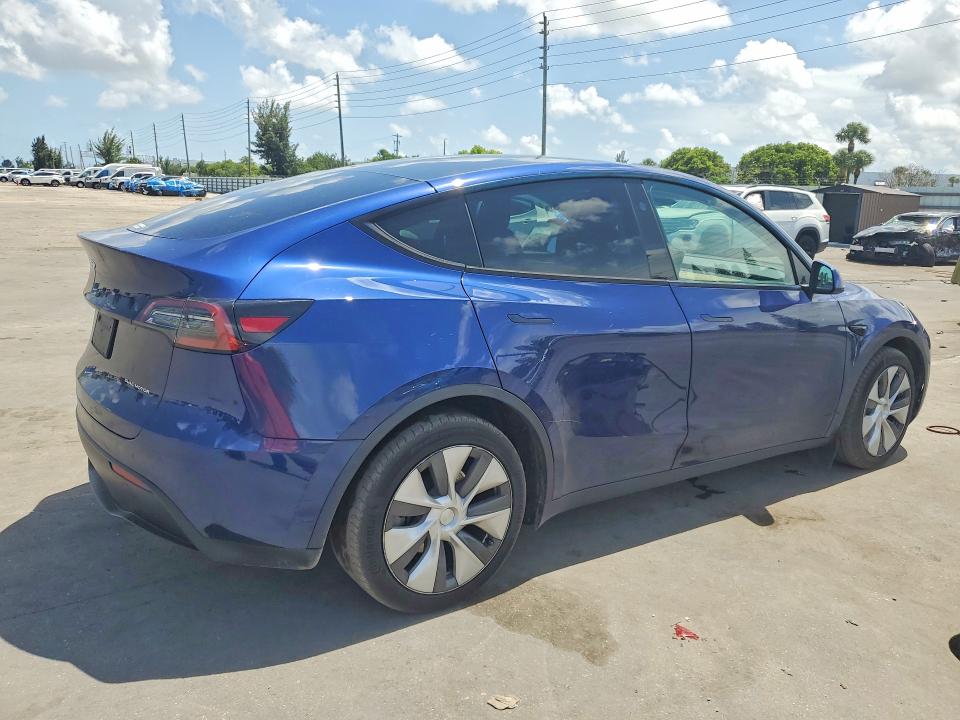 2023 Tesla Model y VIN 7SAYGAEE6PF850531 COPART salvage auction — NORMAL WEAR, Ma - Cert Of Title-Salvage (P), sold $11,100 on 2026-07-22 (photo 3)