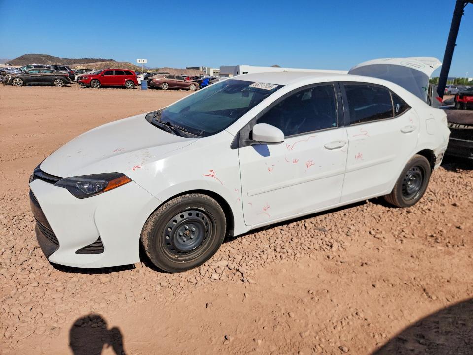 2017 Toyota Corolla VIN 2T1BURHE8HC961609 COPART salvage auction — REAR END, Az - Cert Of Title - Salvage, sold $3,300 on 2026-07-09 (photo 1)