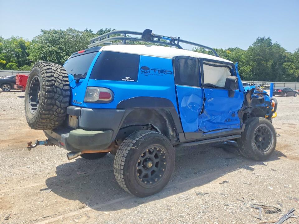 2007 Toyota Fj cruiser VIN JTEBU11F770004445 COPART salvage auction — SIDE, Ok - Certificate Of Title, sold $3,150 on 2026-07-09 (photo 3)