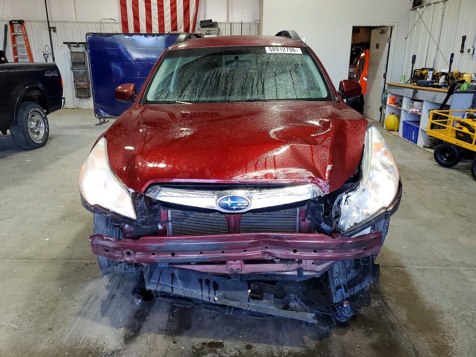 2012 Subaru Outback VIN 4S4BRBCC4C3299653 COPART salvage auction — FRONT END, Id - Salvage Certificate Of Title, sold $1,200 on 2026-07-27 (photo 5)