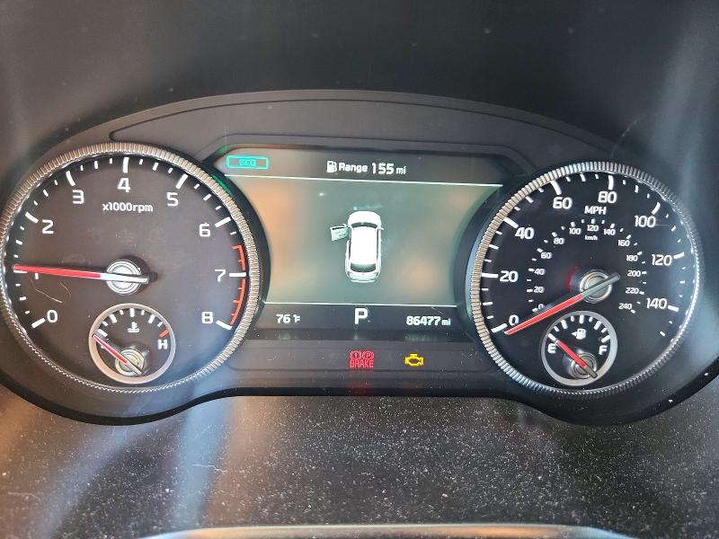 2020 Kia VIN 5XYP5DHC3LG087493 COPART salvage auction — HAIL, Wv - Salvage Certificate, sold $8,300 on 2026-07-27 (photo 9)