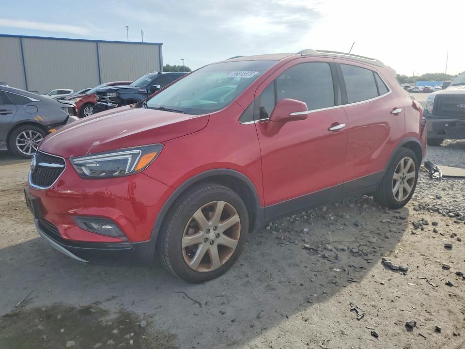 2018 Buick Encore VIN KL4CJGSB0JB666177 COPART salvage auction — REAR END, Fl - Cert Of Title Slvg Rebuildable, sold $2,550 on 2026-07-08 (photo 1)