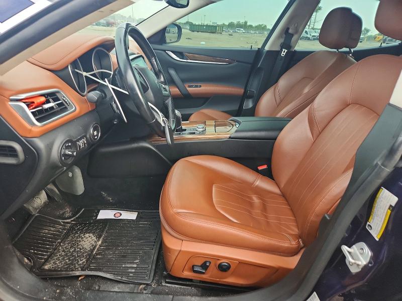 2018 Maserati Ghibli VIN ZAM57YTAXJ1278657 COPART salvage auction — FRONT END, MI - CERTIFICATE OF TITLE, sold $3,150 on 2026-07-14 (photo 7)